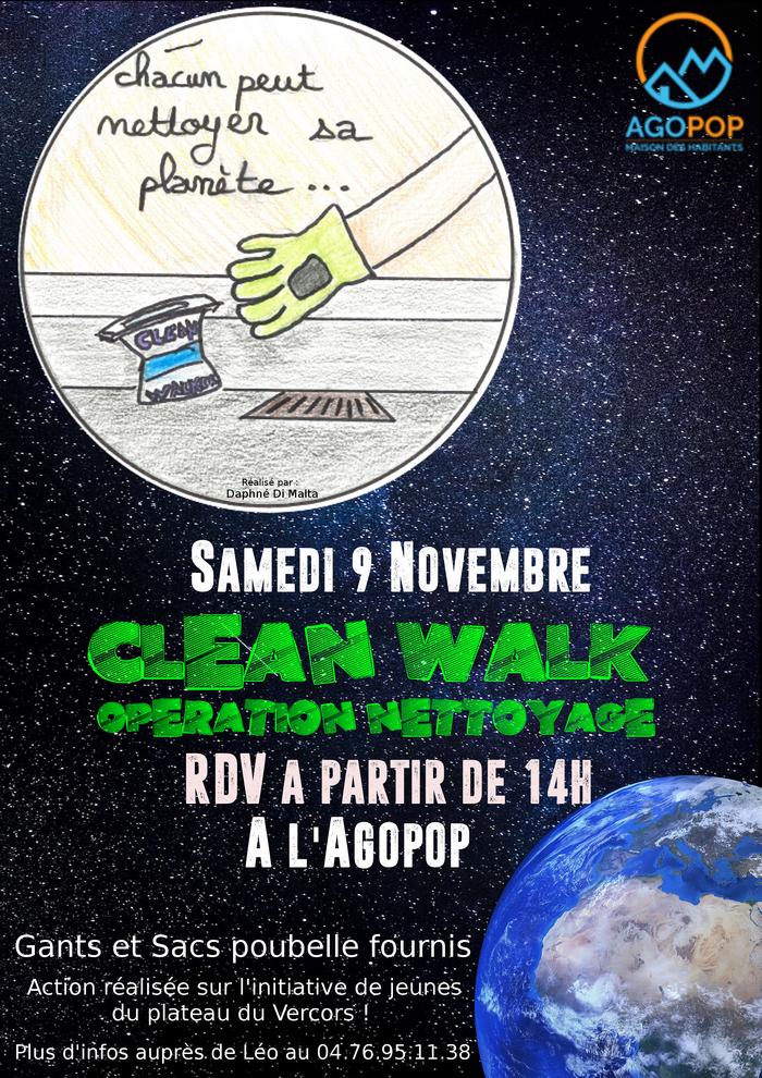 Clean Walk Marche Environnement Villard de Lans Parc Naturel Regional du Vercors