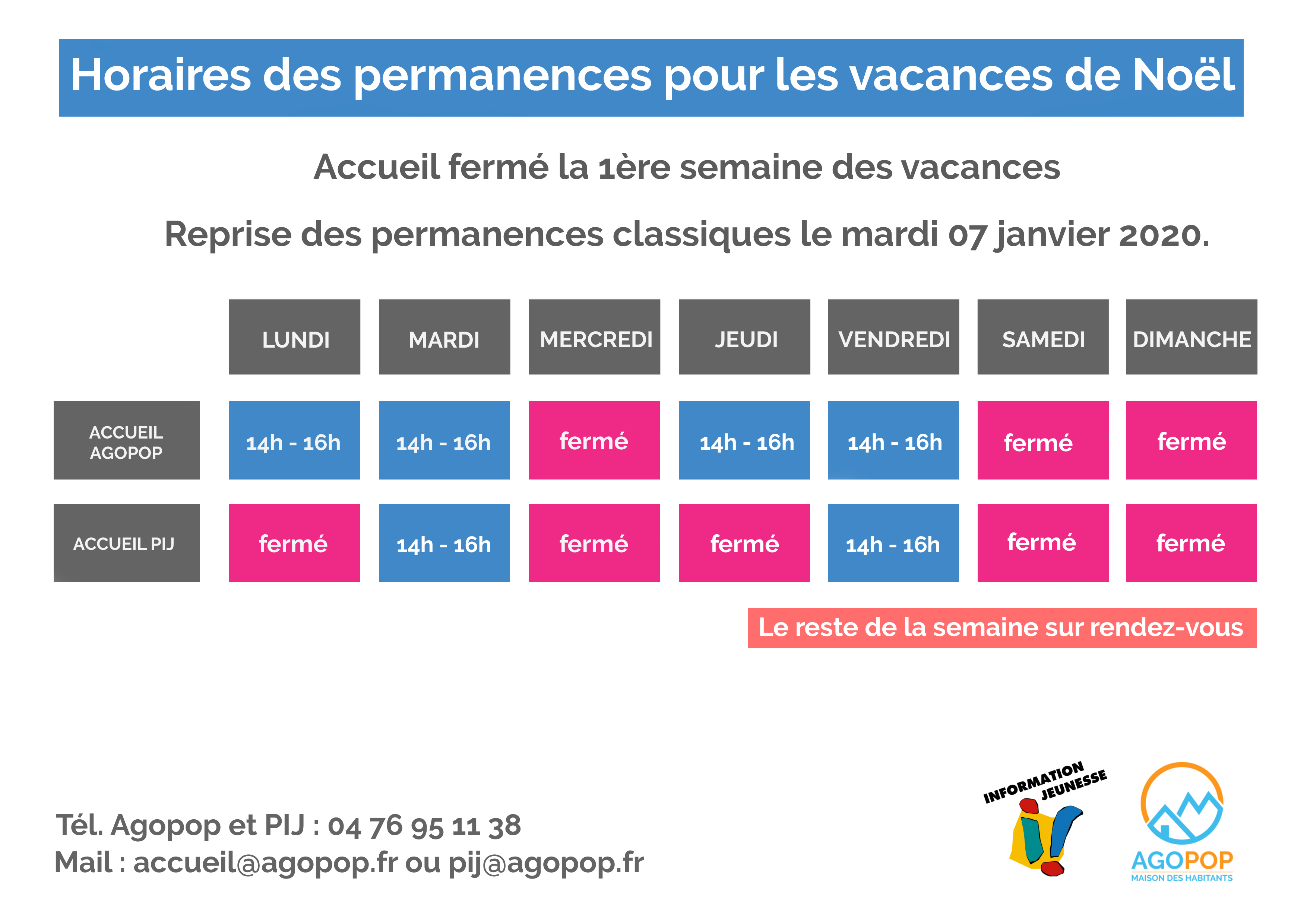 Horaires d