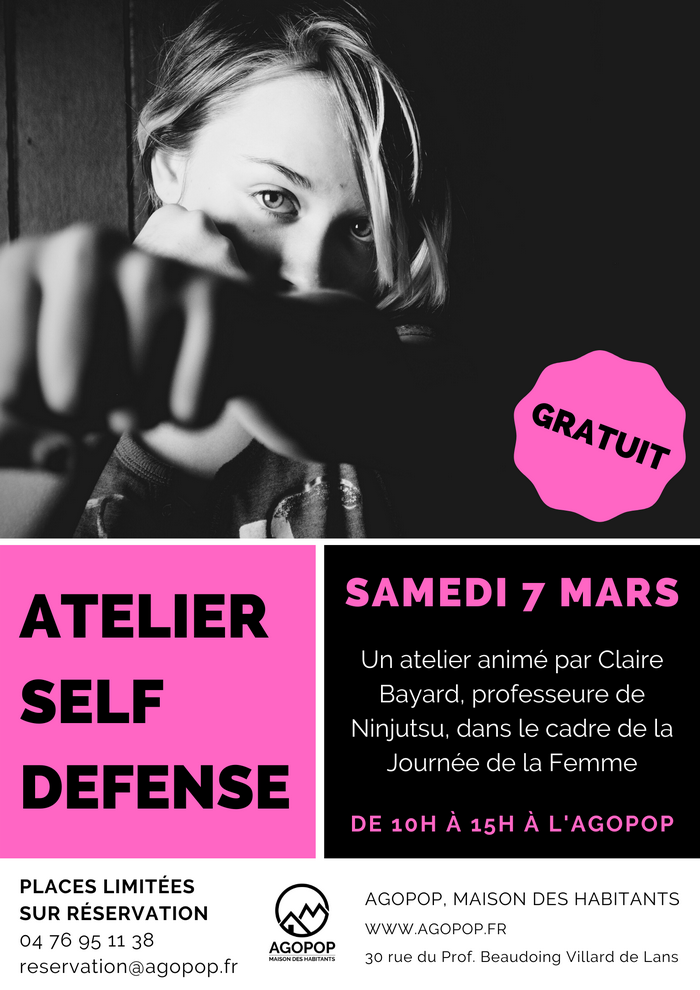 Atelier Self Defense @ Agopop, Maison des Habitants