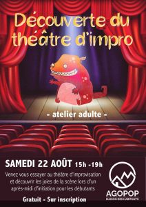 Découverte du théâtre d'impro @ Agopop, Maison des Habitants