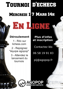 Tournoi d'échecs en ligne @ En ligne