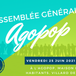 Assemblée Générale 2021 de l'Agopop