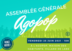 Assemblée Générale de l'Agopop @ Agopop, Maison des Habitants