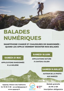 Balades Numériques : des applis pour booster nos randonnées