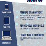 Agopop Espace Numérique – Agenda Automne 2022 front_web
