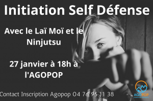 Initiation Self Defense @ Agopop, Maison des habitants