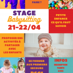 Stage baby-sitting : des ateliers pour se former à la garde d’enfants