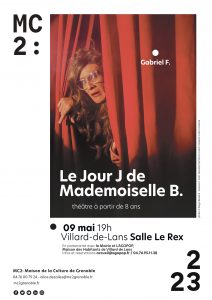 Théâtre : "Le jour J de Mademoiselle B" @ Villard de Lans, Cinéma Le Rex