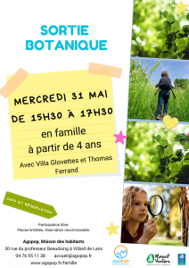 Mercredi en Famille : Sortie Botanique @ Villard de Lans, les Glovettes