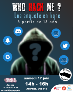 Jeunesse : “Who hack me ?!” @ Autrans, Uto-Pic