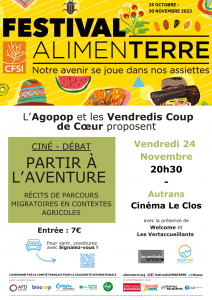 Ciné-débat : "Partir à l'aventure. Récits de parcours migratoires en contextes agricoles." @ Autrans, cinéma Le Clos