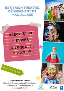 Mercredi en Famille : Un air de Mardi Gras @ Agopop, Maison des habitants