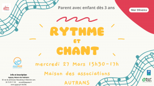 Mercredi en Famille : rythme et chant @ Autrans, maison des associations