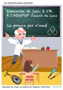 Spectacle de cirque : « la preuve par n’oeuf » @ Agopop, Maison des habitants