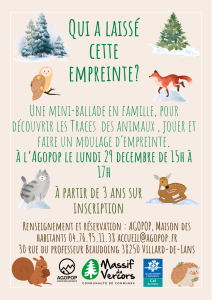 Bouge en Famille : balade (ou atelier) nature @ Agopop, Maison des habitants