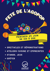 Fête de l'Agopop @ Agopop, Maison des habitants