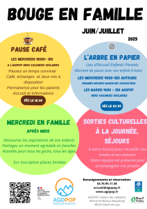 Bouge en Famille : couture, jeux en bois et activités pour enfants @ Saint Nizier, devant la bibliothèque