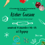 Atelier cuisine pour les 10 ans de l'association les Vertacueillants Atelier cuisine 1411