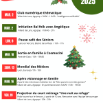 Affiche Agenda Décembre 2025