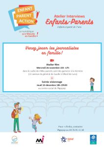 Parents, enfants, écrans :  apéro-visionnage des interviews croisées @ Agopop, Maison des habitants