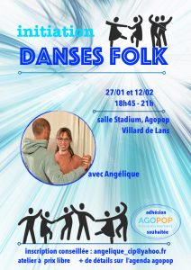 Initiation Danse Folk @ Agopop - Maison des Habitants