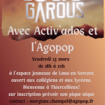 Jeunesse : les prochaines dates à retenir ! loup garou
