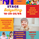 Stage Babysitting 2026 Stage Babysitting affiches 042026 RECTO