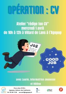 Opération CV @ Agopop - Maison des Habitants