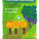 affiche expo dessin - Expression plastique 2026