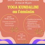 Pratiques amateurs : 2 ateliers de Kundalini Yoga au féminin Kundalini Yoga