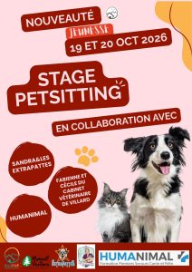 Stage Pet Sitting @ Agopop, Maison des Habitants